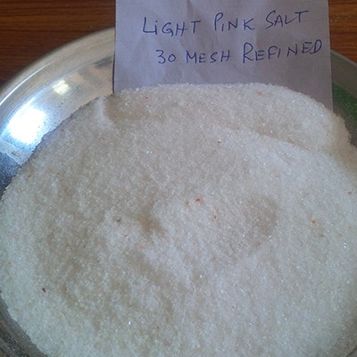 light pink salt